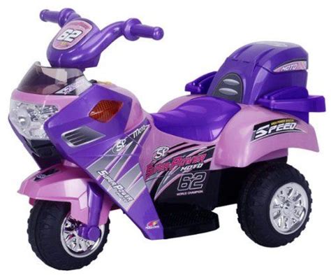 This Cute Pink Princess Motorcycle Is Ready To Go For Your Kids To
