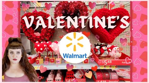 Walmart 🩷 Valentines Day 2023 Decor And Ts ️ Shop With Me 💋 Youtube