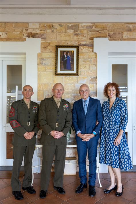 Dvids Images Mrf D Co Sergeant Major Visit Government House Northern Territory Image 6 Of 6