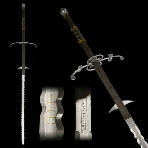 Long Sword With Complex Hilt European Sword Two Handed Sword Sword