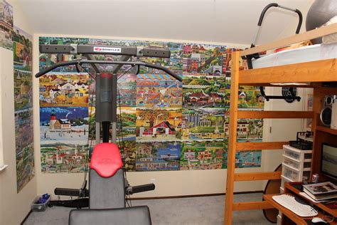 Gregs Blog 33 Puzzles On The Man Cave Walls
