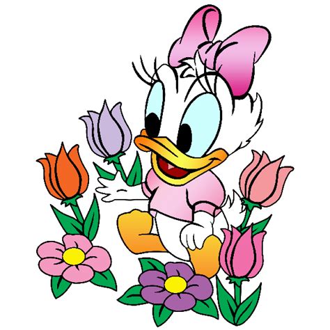 Cute Baby Daisy Duck With Pacifier Clipart 20 Free Cliparts Download