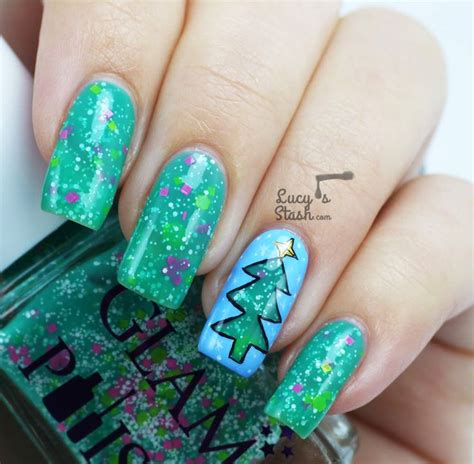 Top 50 Most Beautiful Christmas Nail Art Ideas For You To Try