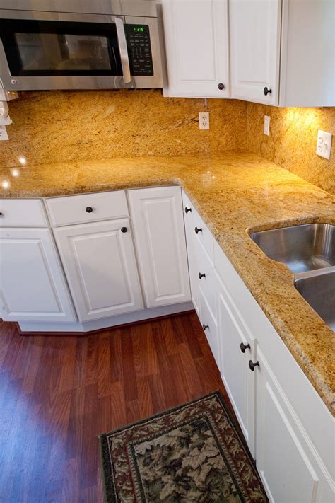 22trendy Yellow Granite Kitchen Countertop Ideas