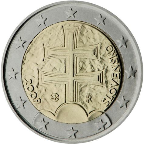 Slovakia 2 Euro Coin 2009 Euro Coinstv The Online Eurocoins Catalogue