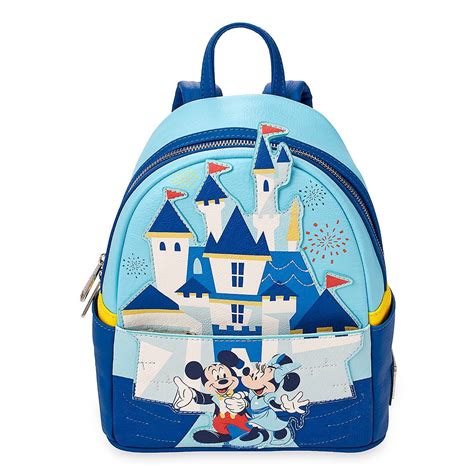 Loungefly Exclusive Disneyland 65th Anniversary Map Backpack