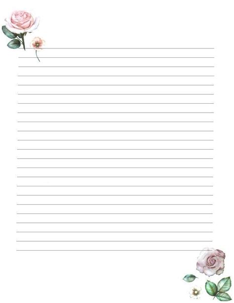 Printable Lined Paper Template Top Form Templates A4 Lined Paper