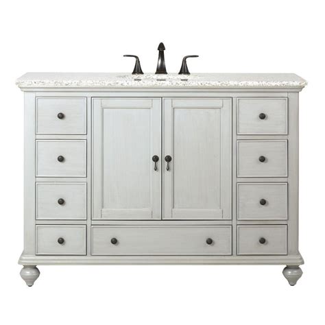 Improve your home without demo'ing your budget ! Home Decorators Collection Newport 49 in. W x 21-1/2 in. D ...