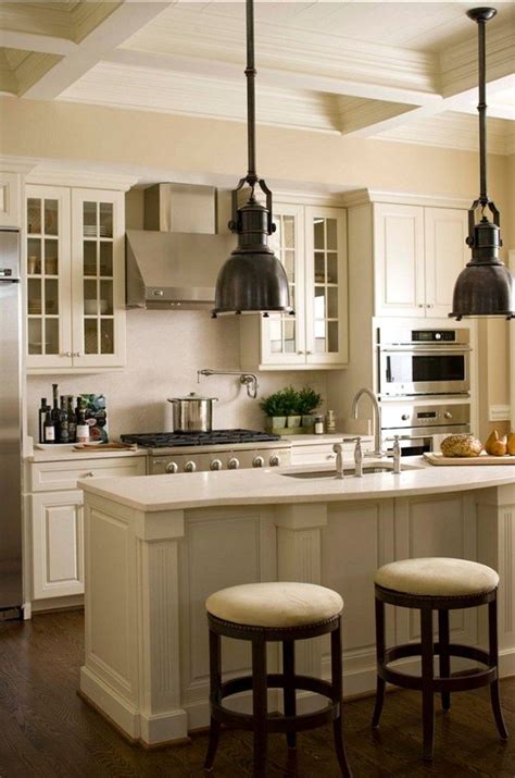 Changing kitchen cabinet paint colors is an easy way to give your kitchen a whole new look. 80+ BEST Simple And Elegant Cream Colored Kitchen ...
