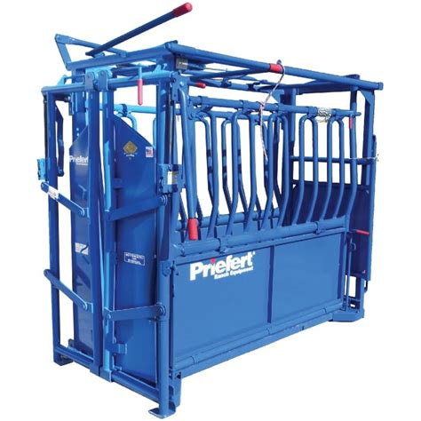 Priefert The Rancher Squeeze Chute With Model 91 Headgate By Priefert