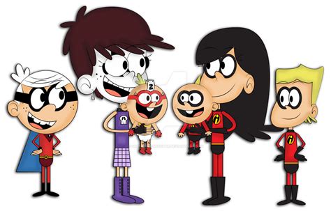 Rq The Louds Meet The Incredibles By Greenstirlingstar On Deviantart