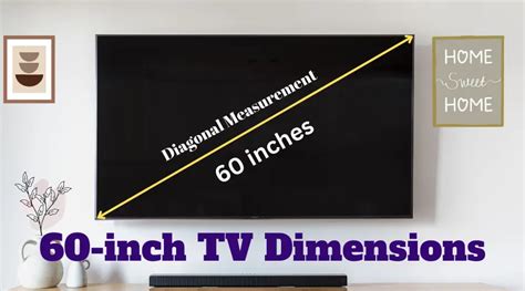 60 Inch Tv Dimensions Width Height Complete Guide