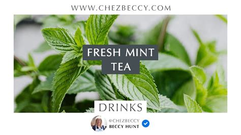 How To Make Fresh Mint Tea Youtube