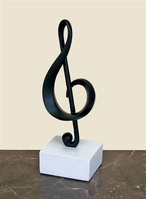 Buy Music Treble Clef Statue Awards Trophies Music Sculpture