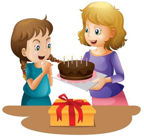 Surprise Cake Happy Birthday Download Free Vectors