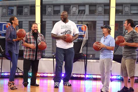 Adam Sandler Shaq Shower Story Shaquille Oneal Says He Just Wanted To Make Everyone Laugh