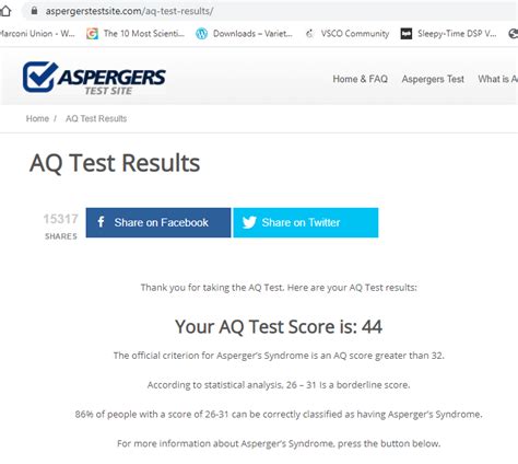 Aspergers Test Aspergers Test Laplace Multisensory