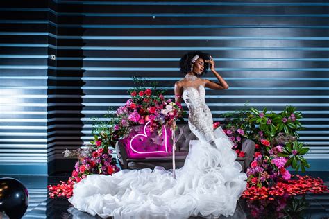 A Bold Bridal Shoot Full Of Drama And Details Galore