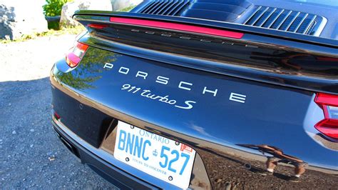 2017 Porsche 911 Turbo S Test Drive Review Autotraderca