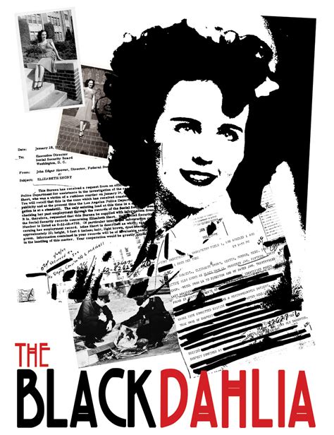 the black dahlia t shirt from hellwood outfitters