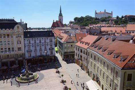 Bratislava, the capital, worth a detour: 15 Best Places to Visit in Slovakia - The Crazy Tourist