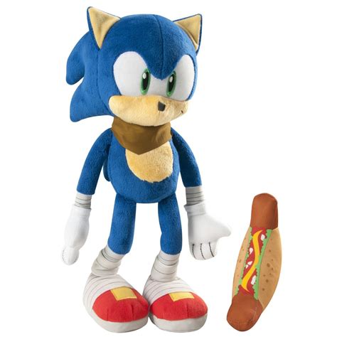 Buy Sonic Boom 38cm Deluxe Sonic Feature Plush At Mighty Ape Australia