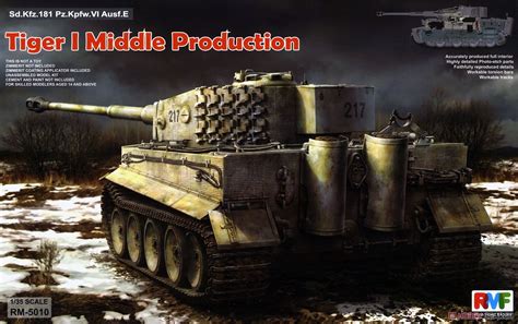 Rye Field Models RM 5010 1 35 Sd Kfz 181 Pz Kpfw VI Ausf E Tiger I