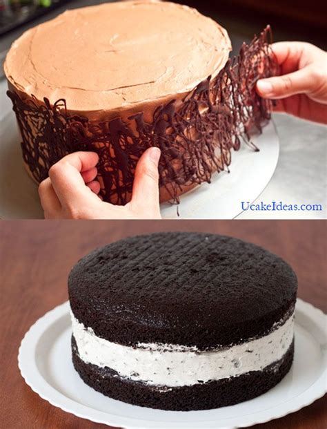 I'd love to say i came up with this recipe but alas i cannot. Double Layer Chocolate Cake Filling Ideas : 2014 Cake Designs Ideas | Chocolate filling for cake ...
