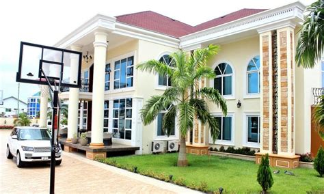 Ghanaian Mansion Photo Cred Yaw Pare Bungalow House Design House