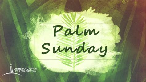 Lcr Worship April 5 2020 Palm Sunday Youtube