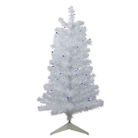 Northlight 3 Pre Lit White Medium Pine Artificial Christmas Tree