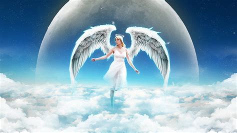 Angel Full Hd Wallpaper And Background Image 1920x1080 Id 238508