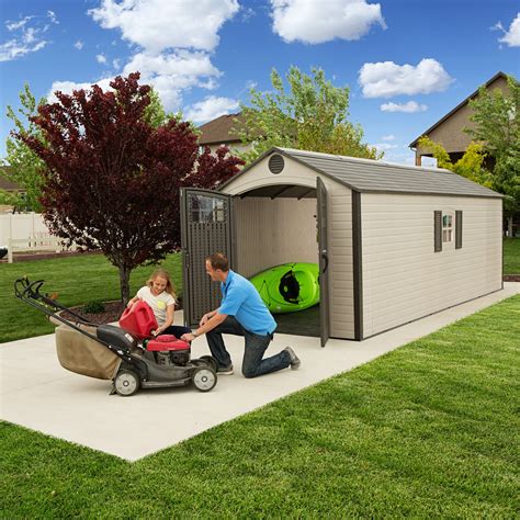 Lifetime 8 Ft W X 20 Ft D Storage Shed And Reviews Wayfair