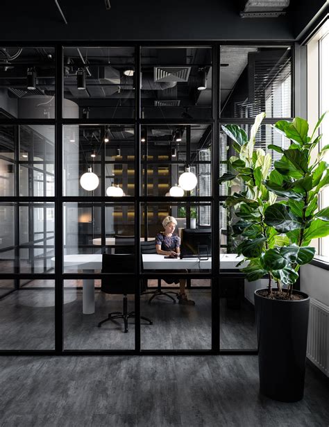 You'll appear nice and clear while everything behind you is subtly concealed. Law Office 150m2 on Behance | Industrial office design ...