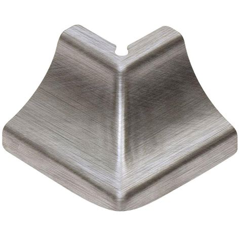 Schluter Dilex Ehk Brushed Stainless Steel 1 In X 1 12 In Metal 135 Degree Outside Corner