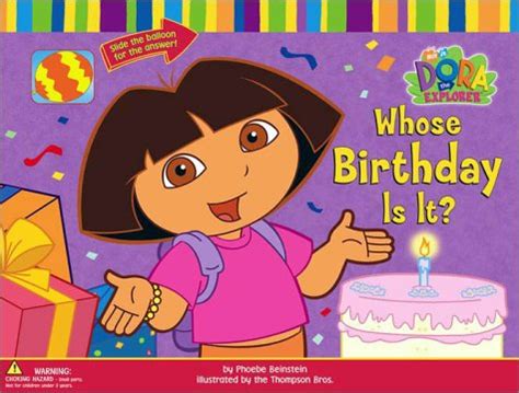 Buy Whose Birthday Is It Dora The Explorer Online At DesertcartINDIA