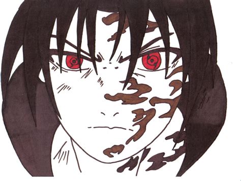 Sasuke Cursed Seal By Kurosakijohnny On Deviantart