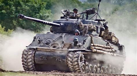 M4 M4a2 76mm Hvss Fury Bovington Military Vehicles Tank Vehicles