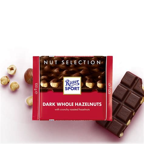 Ritter Sport Dark Whole Hazelnuts Chocolate G R N Gifts To China