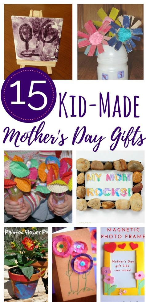 Do you prefer making homemade mother's day gifts? 15 Homemade Mother's Day Gift that Kids Can Make ...