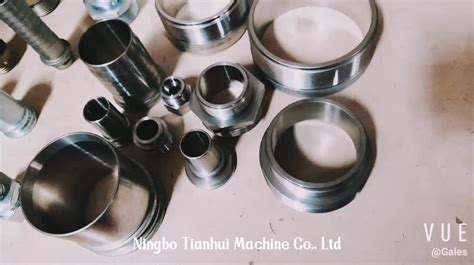 Mechanical Parts And Fabrication Services Stainless Steel Pipe Joint And