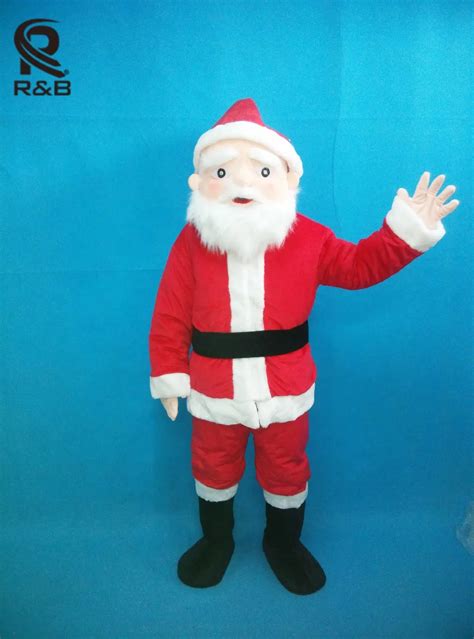 High Quality Santa Claus Mascot Costume Custom Mascot Christmas Party