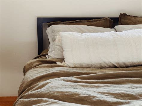 It is breathable and will get softer from washing and continued use. Parachute Linen Sheets: Worth It in Winter? | since wen