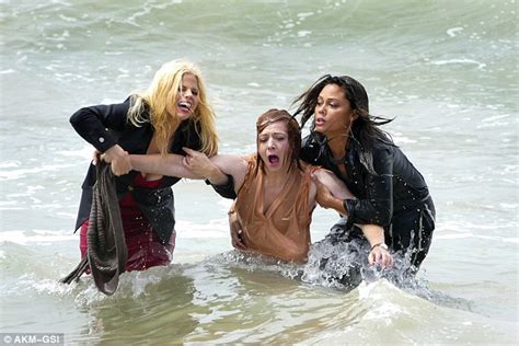 Alyson Hannigan Dragged From Ocean While Filming First