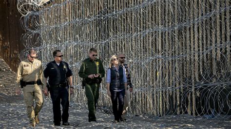 Homeland Security Secretary Tours The Border The San Diego Union Tribune