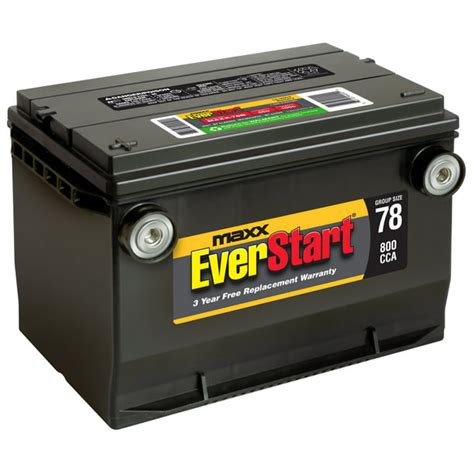 Everstart Maxx Lead Acid Automotive Battery Group Size 78n Walmart