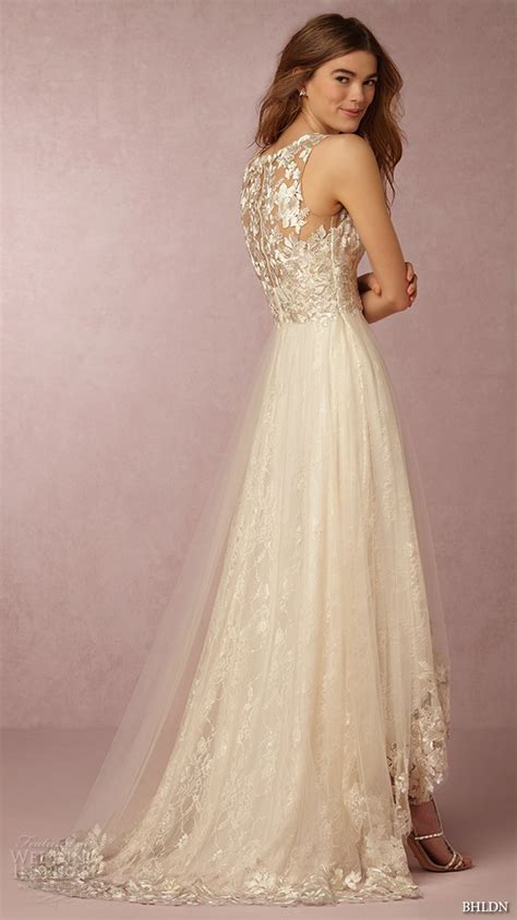 By that, we don't mean dresses that aren't bridal, nor marchesa's georgina chapman and keren craig were thinking along those lines and spoke of transformation. BHLDN Spring 2016 Collection — Featuring Exclusive ...
