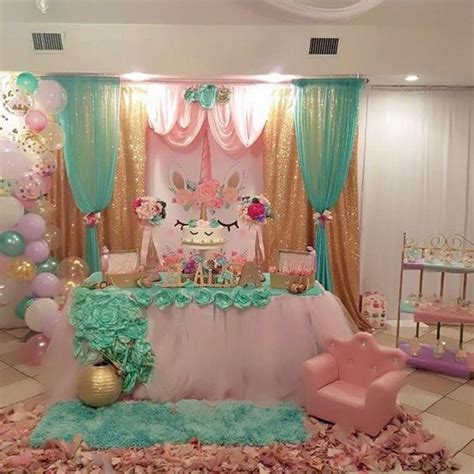 fiestas infantiles de unicornio - Decoracion de interiores Fachadas