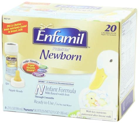 Enfamil Newborn Infant Formula Plastic Nursette Bottles 2