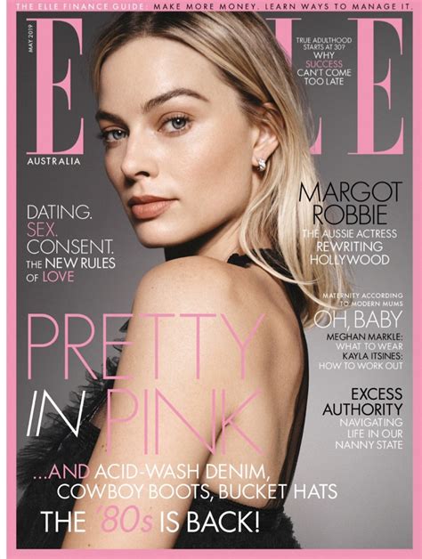 Margot Robbie Elle Australia 2019 Cover Photoshoot